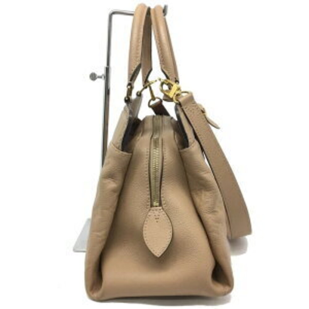Louis Vuitton Vosges Monogram Empreinte Handbag Shoulder Bag Beige View 4